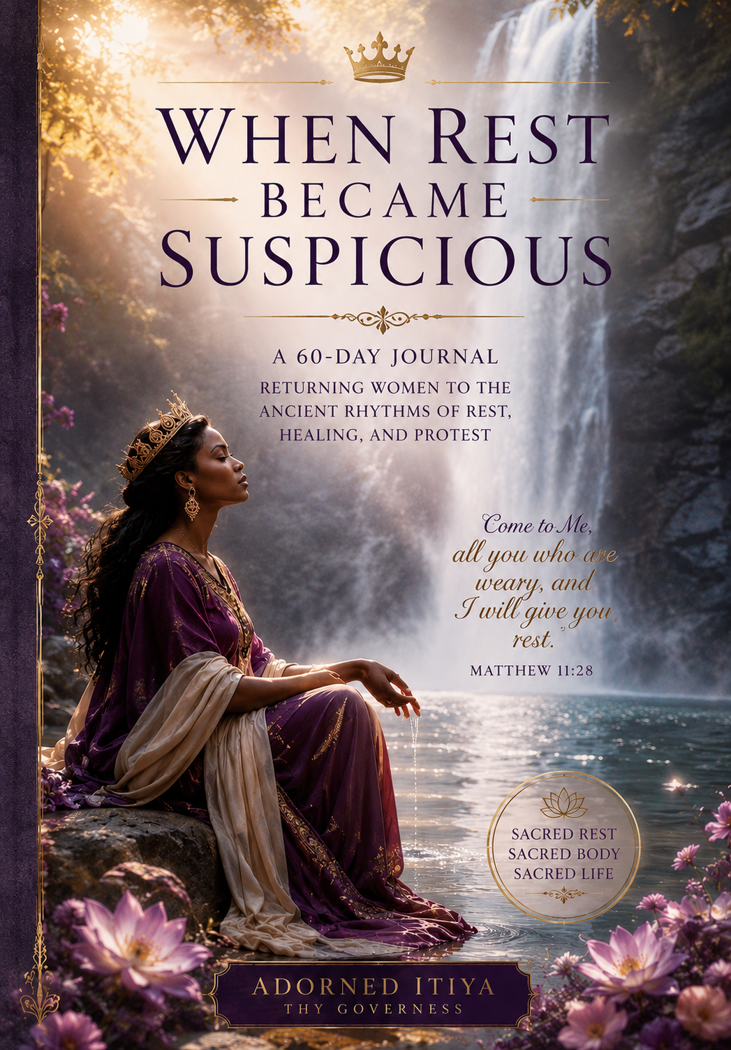 When Rest Became Suspicious — Journal cover